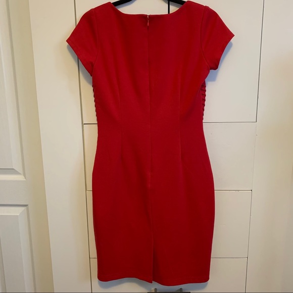 Ellen Tracy Little Red Dress - Picture 3 of 3